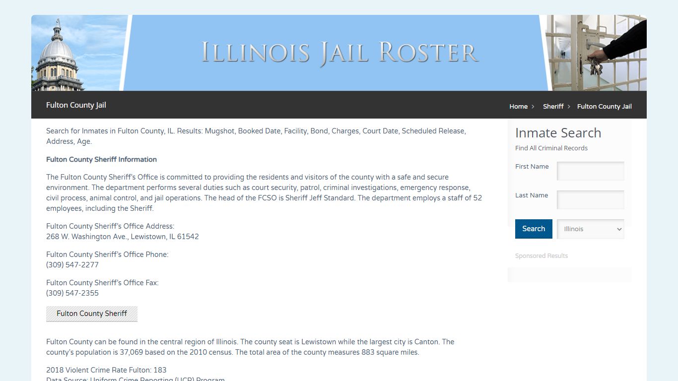 Fulton County Jail | Jail Roster Search